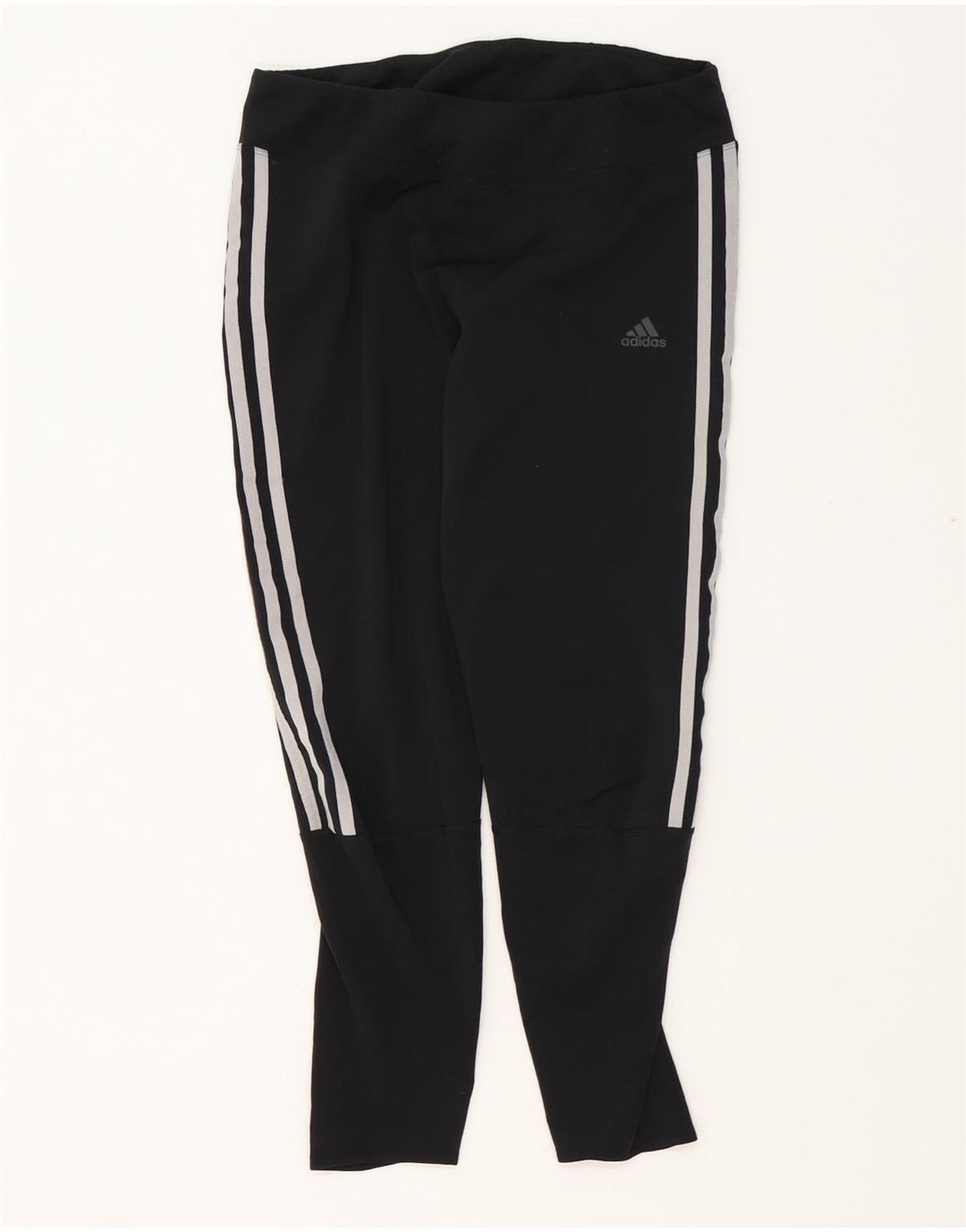 Leggings ADIDAS Aeroready Crop pentru femei UK 12 Poliester mediu negru