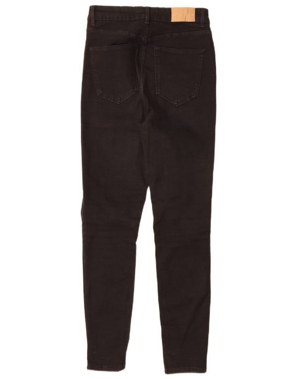 Blugi skinny pentru femei Zara Medium L28 L28 Negri