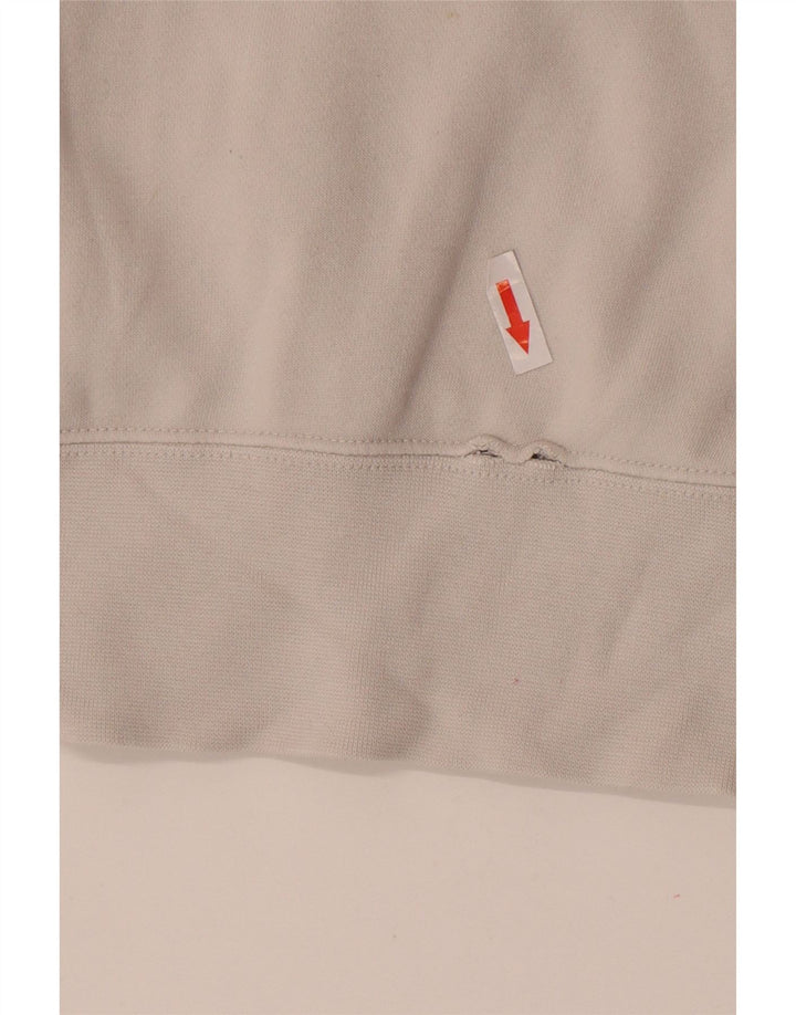 Pulover Nike Grafic pentru bărbați, bumbac mic, alb
