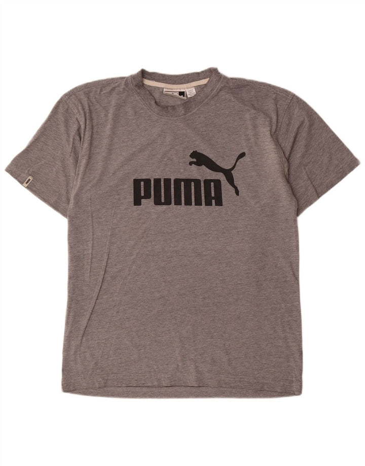 Tricou grafic Puma pentru bărbați Top Medium Gri Flecked