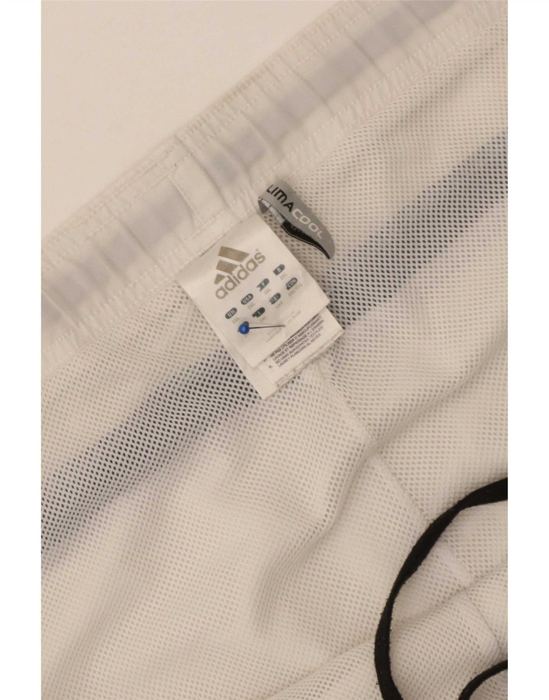 Pantaloni scurți sport pentru bărbați Adidas Climacool 2XL, poliester alb
