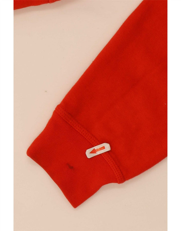 Pulover Nike pentru bărbați, bumbac roșu mediu
