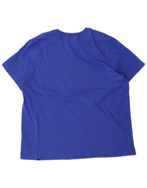 Tricou grafic pentru bărbați Nike Top 2XL Bumbac albastru