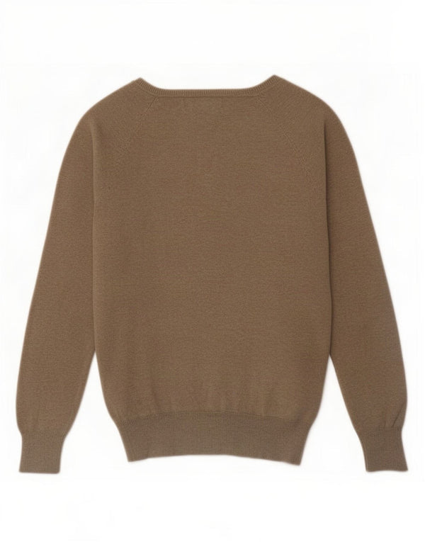 Pulover cardigan pentru femei Zara UK 14 mare, bej, bumbac