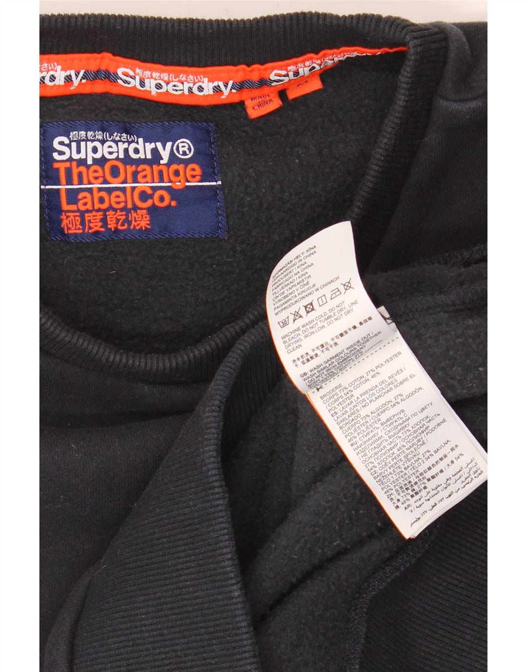 Pulover pentru bărbați Superdry Pulover mediu albastru bleumarin, bumbac color bloc