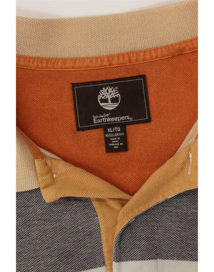 Tricou polo Timberland pentru bărbați, cu formă regulată, XL, cu dungi multicolore
