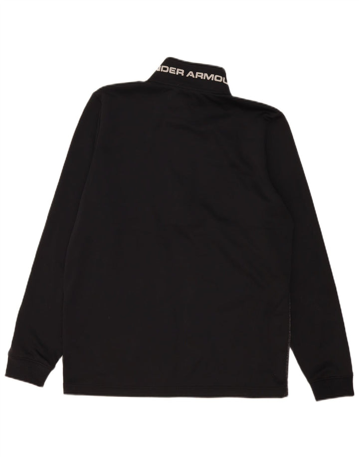 Pulover Under Armour Cold Gear pentru bărbați, mediu negru, color block