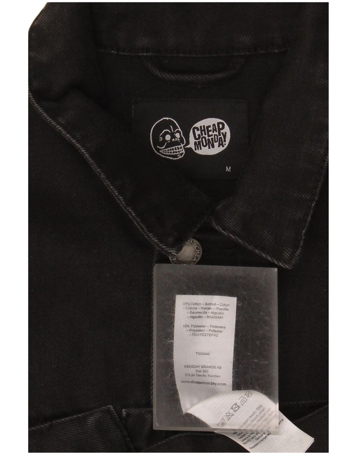 Ieftin Monday Gilet Denim pentru bărbați UK 38 Medium Black Bumbac