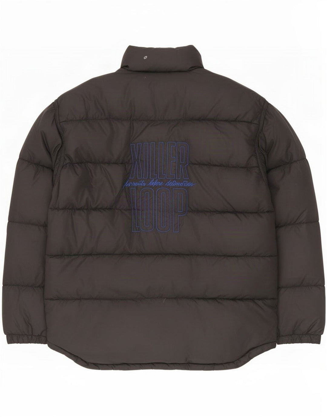 Jachetă căptușită cu grafică reversibilă Killer Loop pentru bărbați UK 38 Medium Black