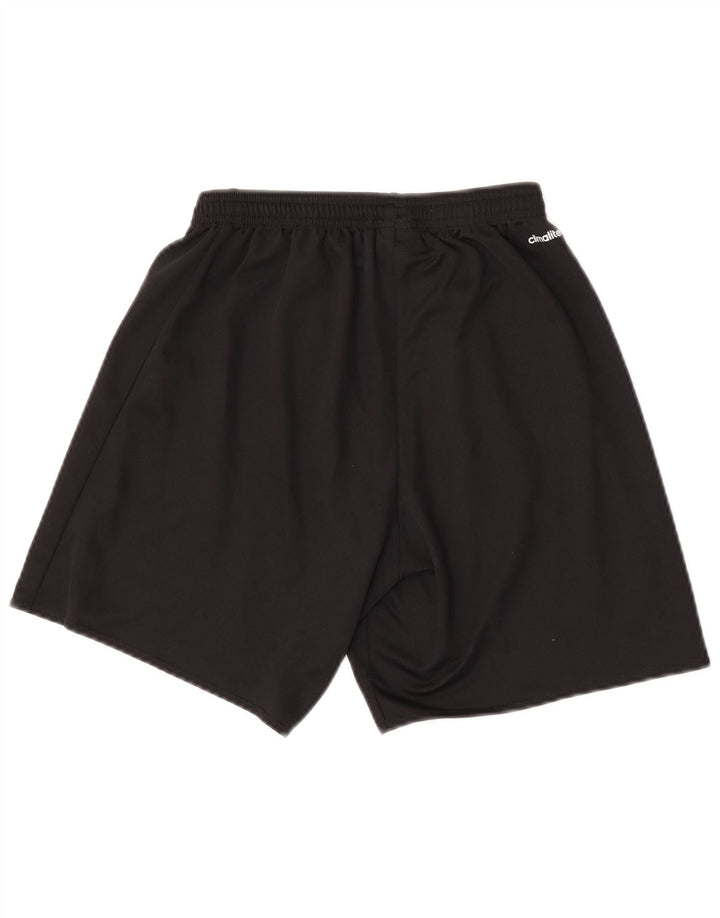 Pantaloni scurți sport adidas pentru bărbați, poliester negru mic