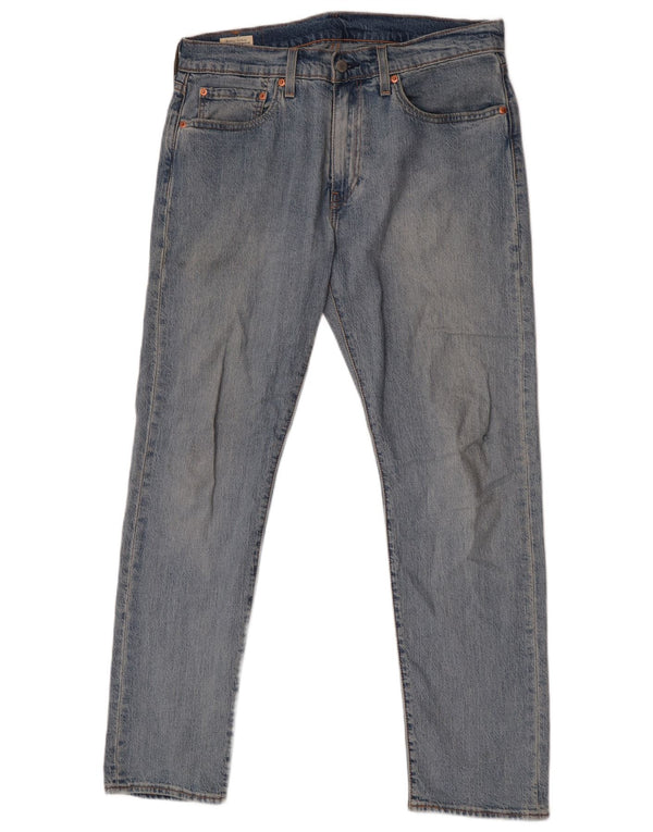 Blugi conici pentru bărbați Levi's 502 W32 L32 Bumbac albastru