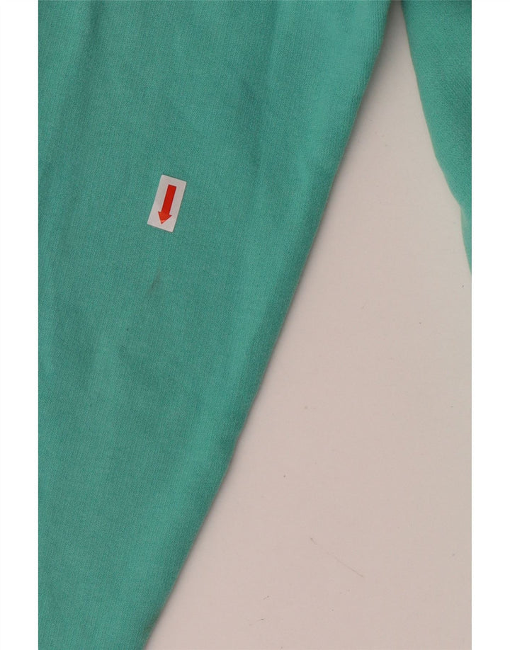 Pulover Superdry pentru damă, UK 12, bumbac turcoaz mediu