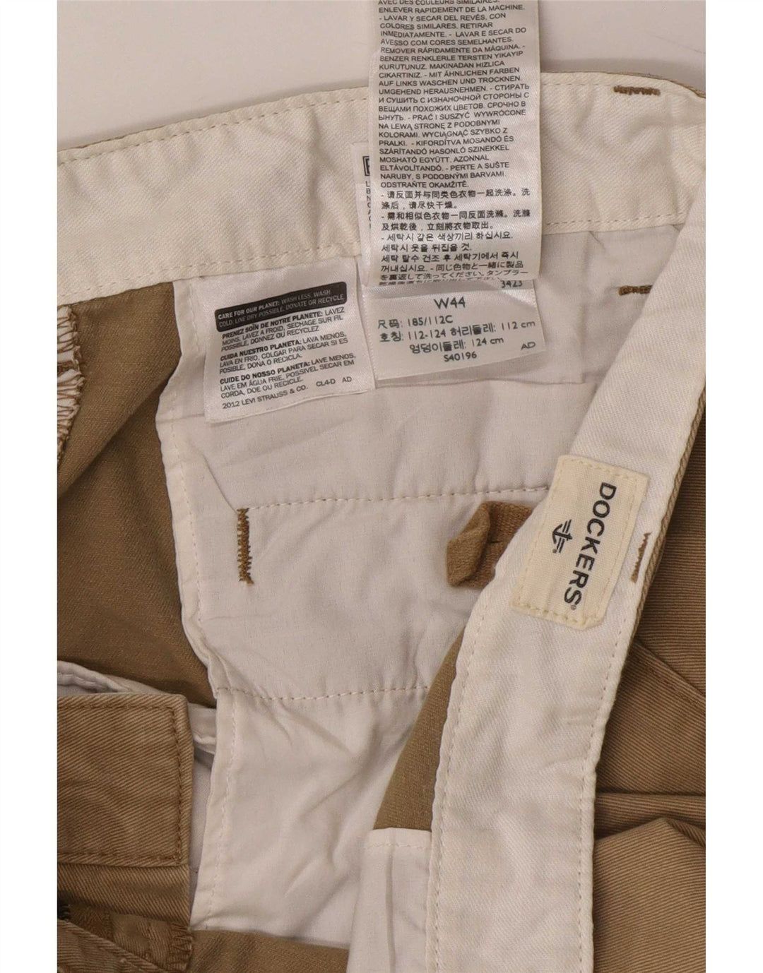 Dockers Pantaloni scurti cargo pentru bărbați 2XL W44 Bej Bumbac