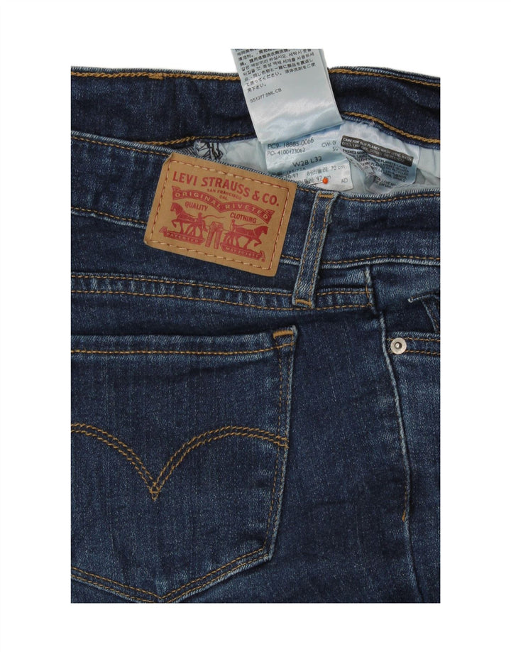 Blugi Levi's pentru femei 715 Bootcut W28 L32 Bumbac bleumarin