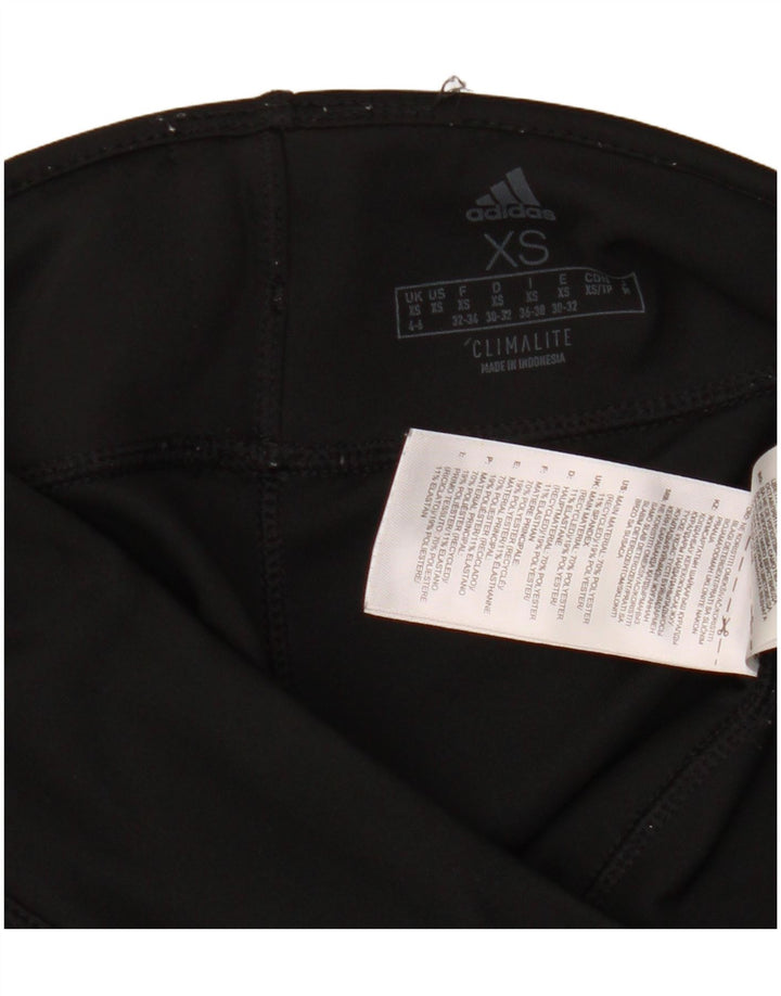 Leggings Climalite Adidas pentru femei UK 4/6 XS poliester negru