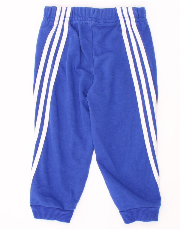 Adidas Baby Boys Joggers Pantaloni Trening 9-12 Luni Bumbac Albastru