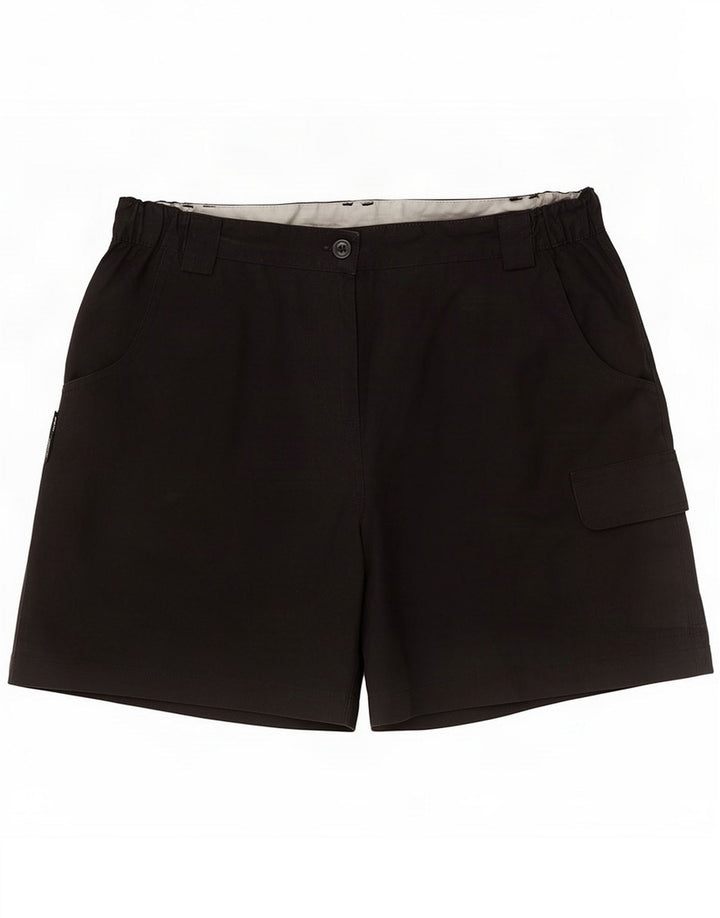 Mountain Warehouse Pantaloni scurti cargo pentru femei UK 10 Small W27 Black Poliester