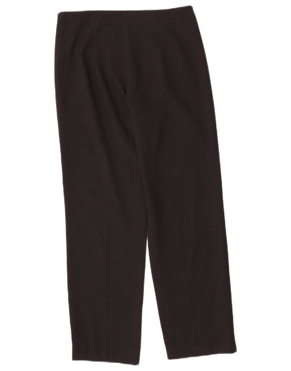 Pantaloni casual drepti pentru femei Marks & Spencer UK 8 Small W28 L28 Negru