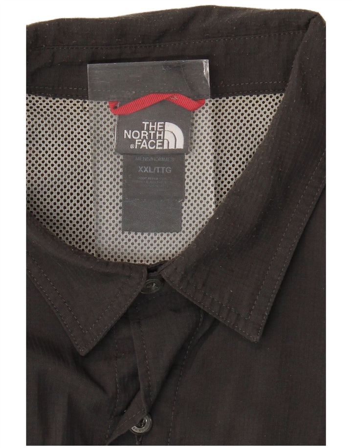Cămașă cu mânecă scurtă pentru bărbați The North Face, nailon gri 2XL
