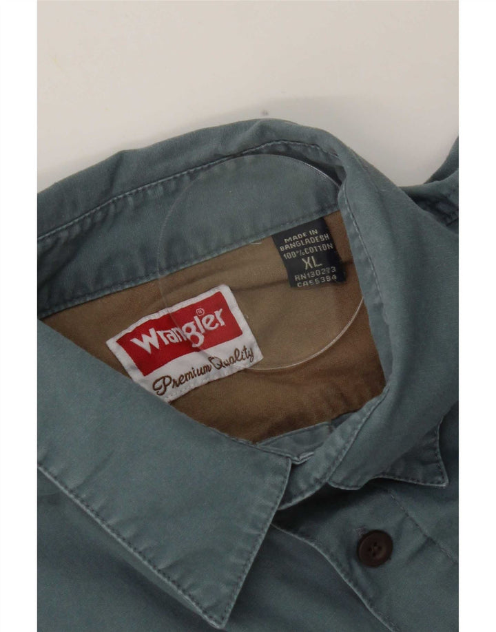 Cămașă pentru bărbați Wrangler XL Bumbac Albastru