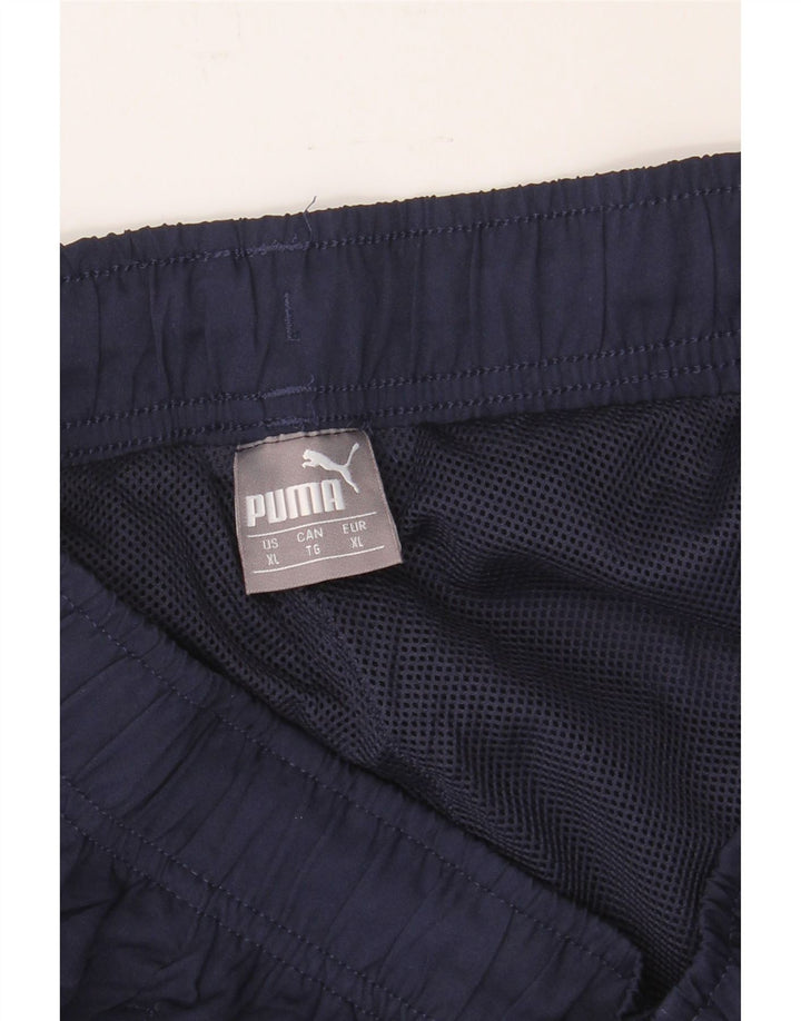 PUMA Mens Tracksuit Trousers XL Navy Blue Polyester Vintage Puma and Second-Hand Puma from Messina Hembry 