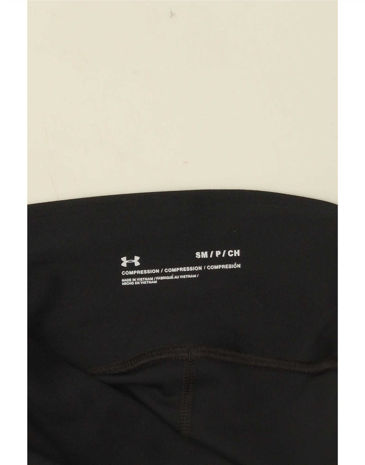 Leggings Capri Under Armour pentru femei UK 8 Small Black