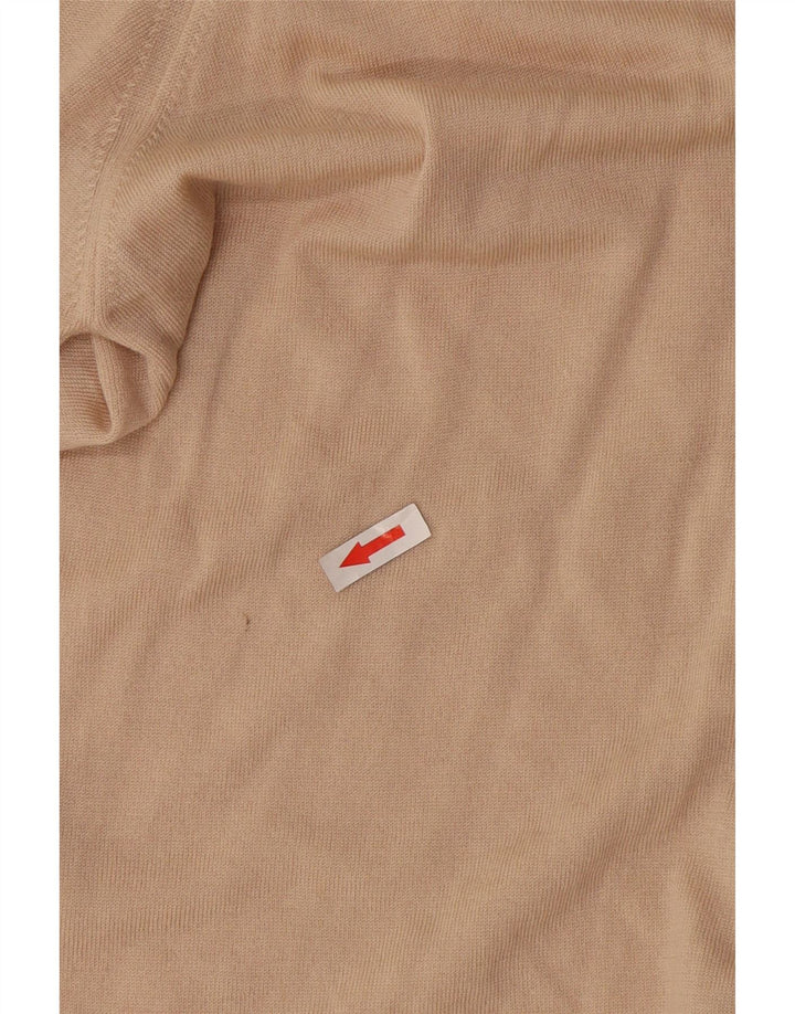 Pulover cardigan pentru femei Rohan UK 16 Lână mare bej