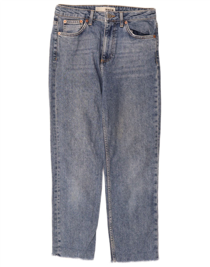 Blugi de dama Topshop L28 L25 Bumbac albastru