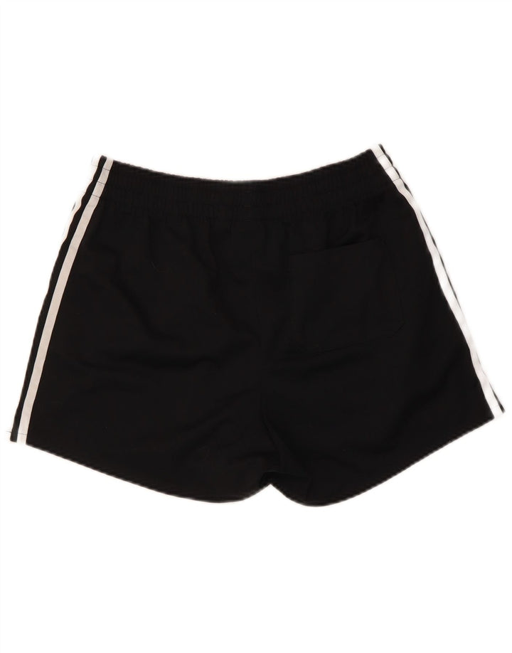 Pantaloni scurți sport Adidas pentru femei UK 12 Medium Black Poliester