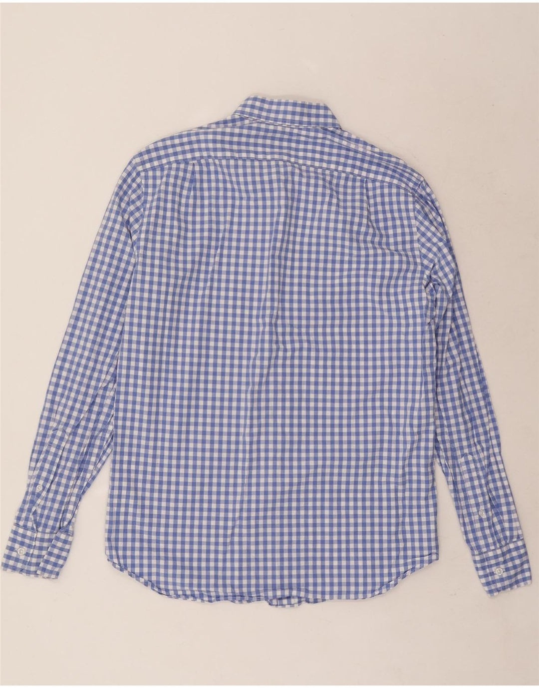 Cămașă pentru bărbați J. Crew Classic Fit, Bumbac Vichy albastru mediu
