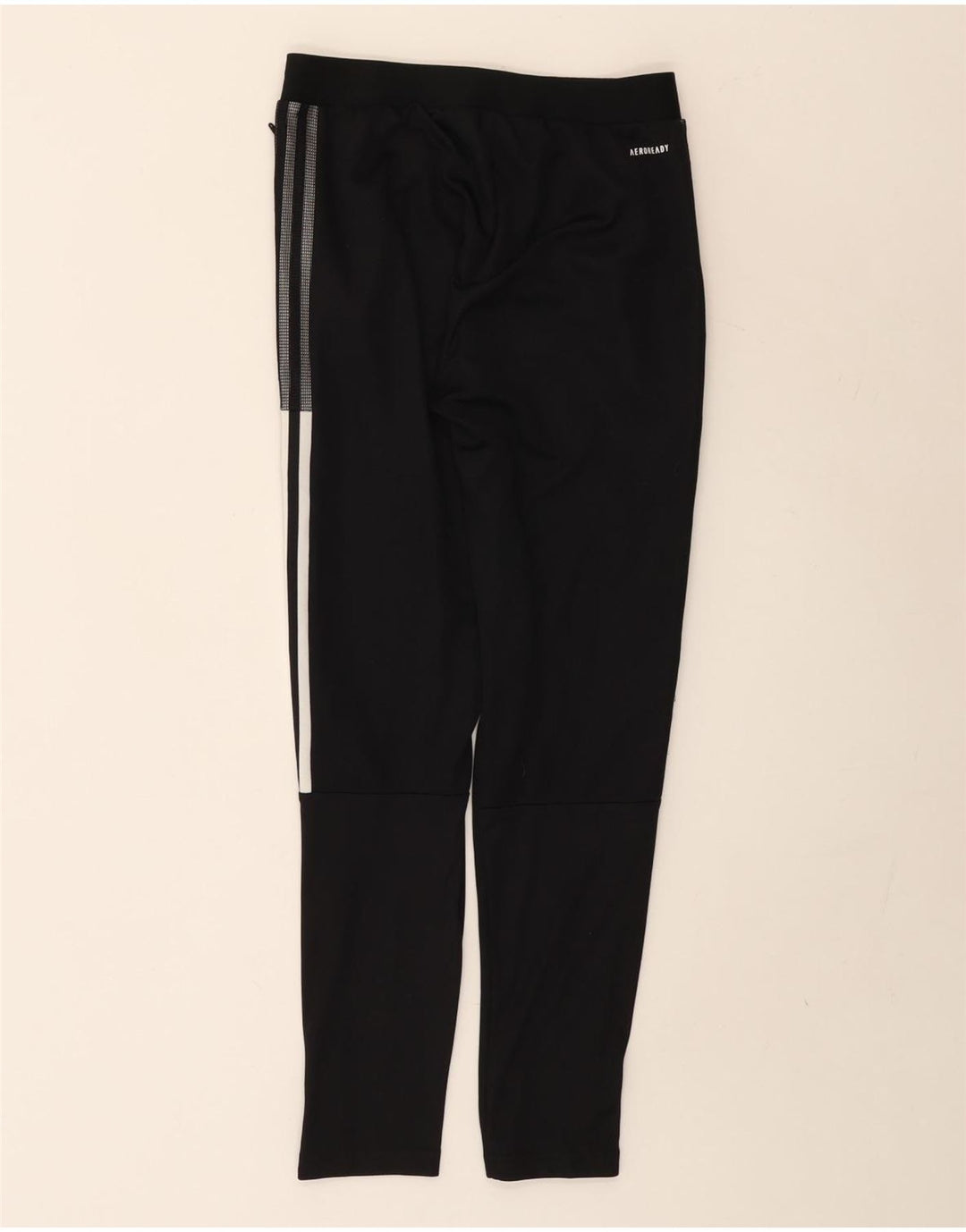 Pantaloni de trening Adidas Aeroready pentru bărbați, poliester negru mic