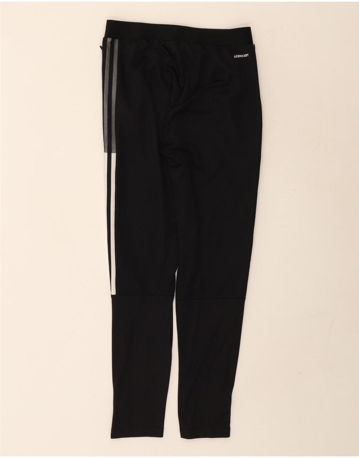 Pantaloni de trening Adidas Aeroready pentru bărbați, poliester negru mic