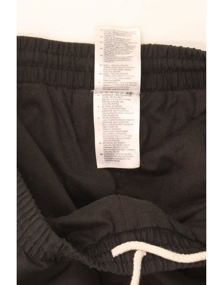 Pantaloni de trening Adidas pentru bărbați Joggeri poliester mediu negru