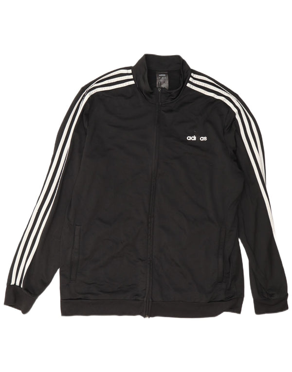 Jachetă de trening pentru bărbați Adidas XL, poliester negru