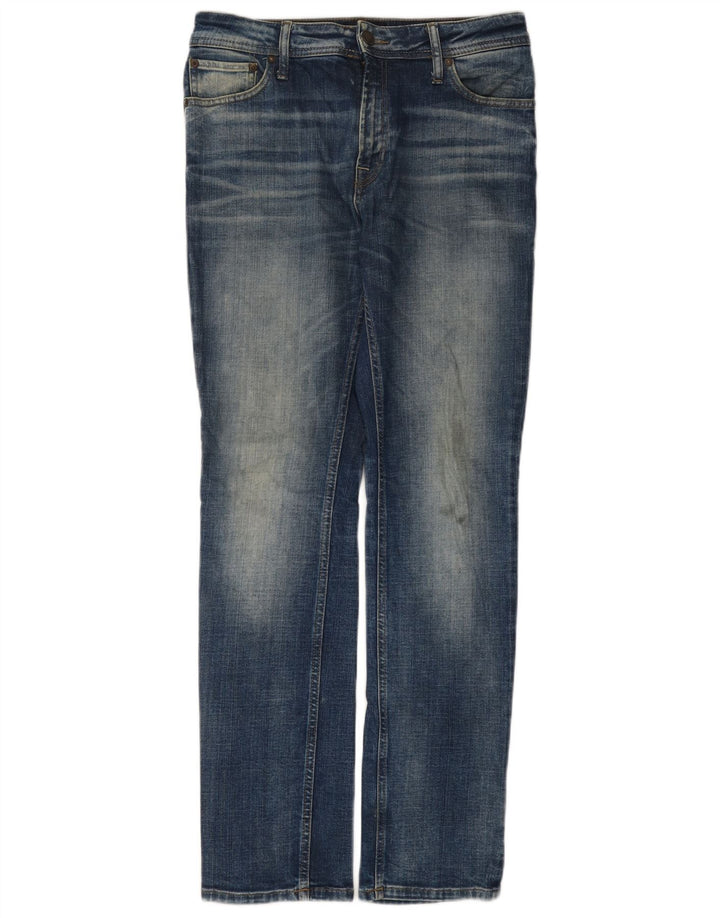 Blugi slim pentru bărbați Jack & Jones W29 L32 Bumbac albastru