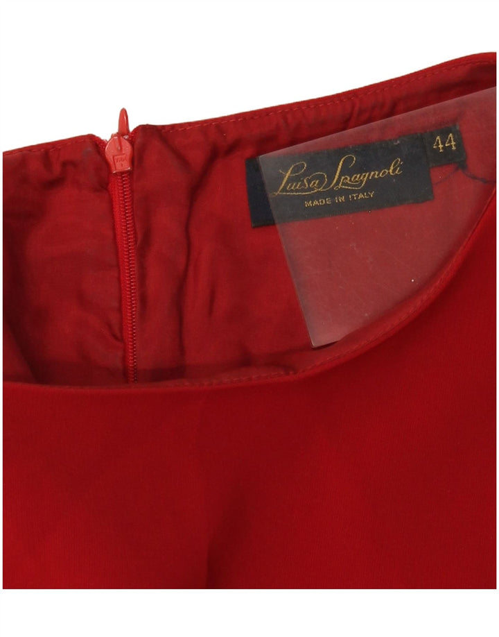 Rochie teacă pentru femei Luisa Spagnoli IT 44 Medium Red