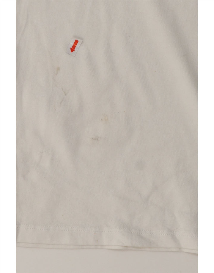 VINEYARD VINES Tricou grafic pentru femei Top UK 10 Small White Bumbac