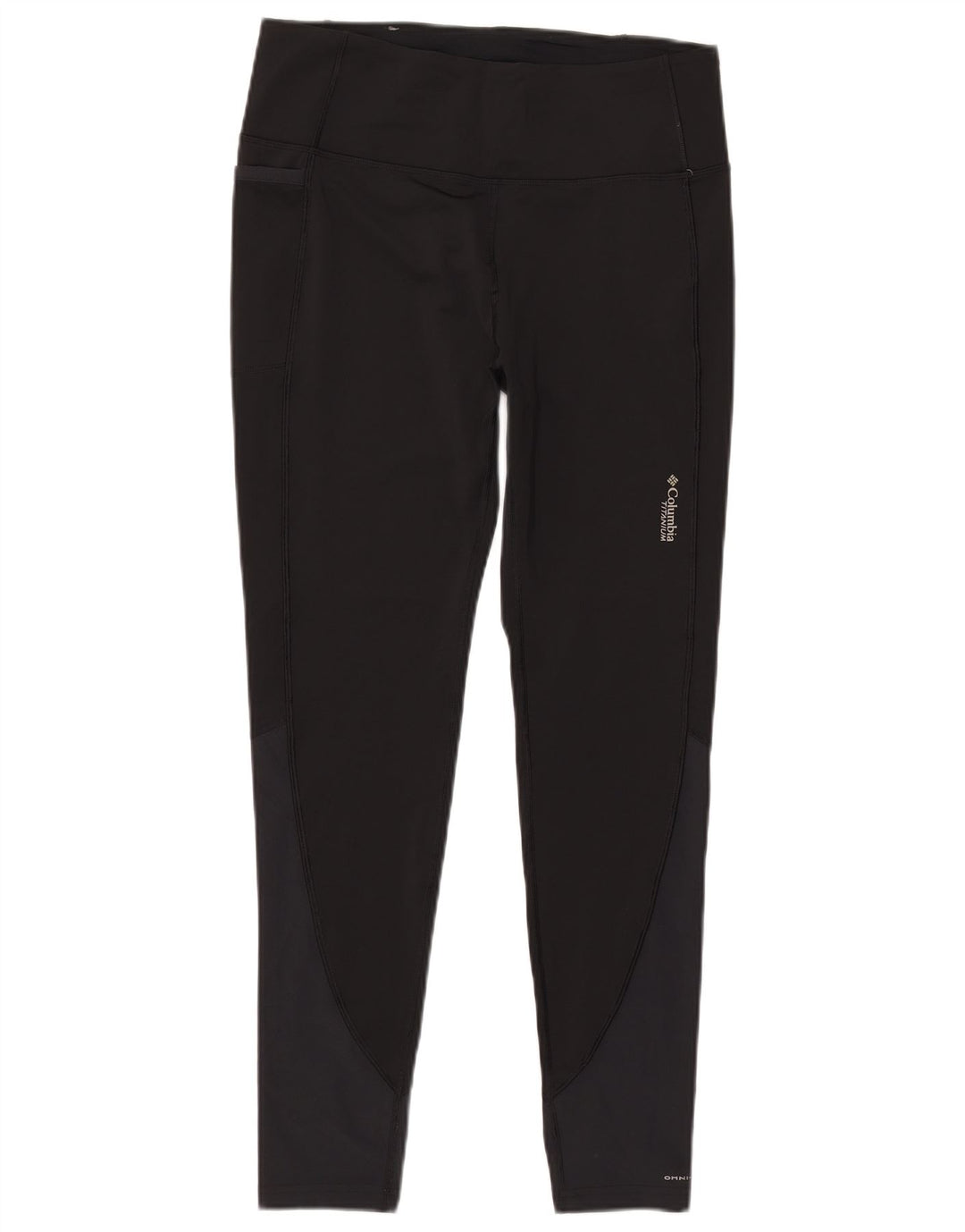 Leggings Columbia din titan pentru femei UK 14, mare, negru, poliester