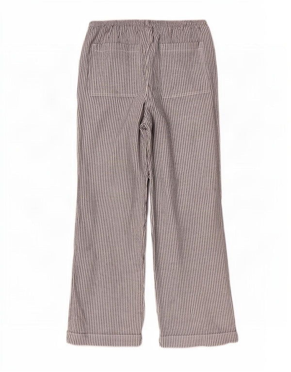 Marks & Spencer Pantaloni casual pentru femei cu talie înaltă UK 16 Large W32 L26 Gri
