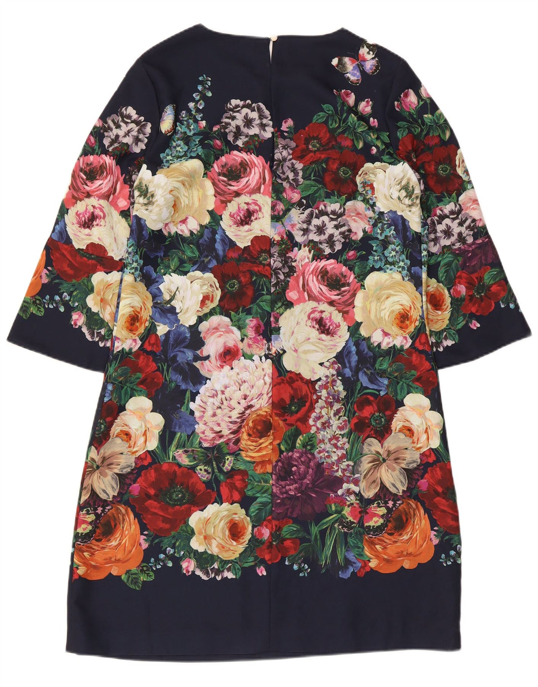 Rochie Hobbs pentru femei cu mâneci 3/4 rochie, UK 12, medie, multicoloră, florală