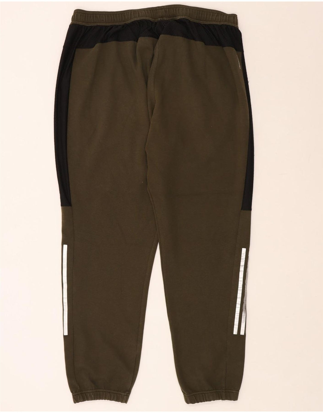 Pantaloni de trening pentru bărbați ADIDAS Pantaloni de jogging 2XL Kaki Poliester color bloc