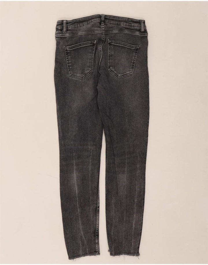 ZARA Womens Slim Jeans EU 40 Medium W30 L28 Grey Cotton Vintage Zara and Second-Hand Zara from Messina Hembry 