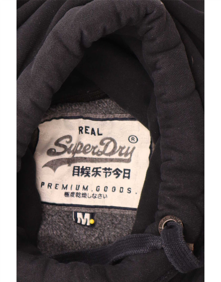 Pulover Superdry pentru bărbați, bumbac, albastru bleumarin