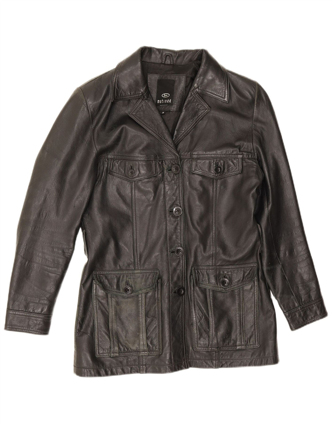Geacă de piele pentru femei Matinee UK 14 Medium Black