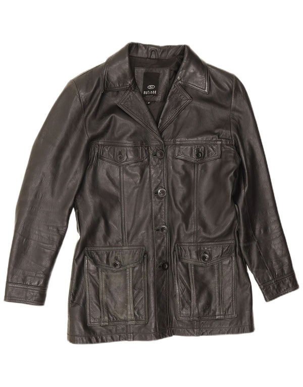 Geacă de piele pentru femei Matinee UK 14 Medium Black