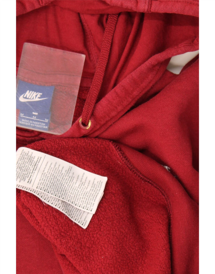 Pulover Nike pentru bărbați, bumbac burgundy mediu