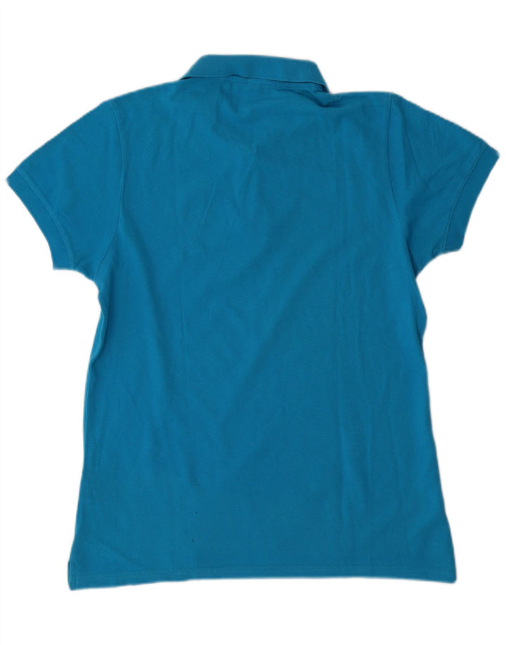 Cămașă polo pentru bărbați MOSCHINO Bumbac albastru mic