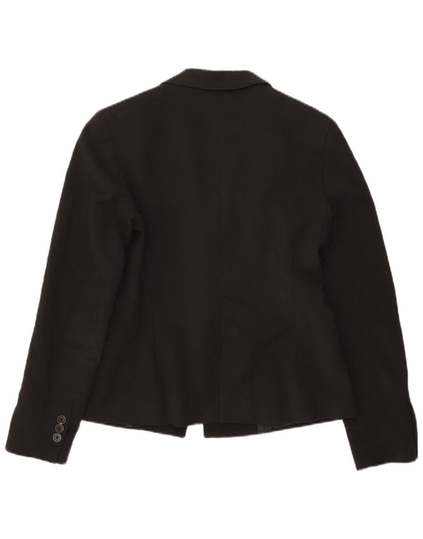 Jachetă pentru femei Zara cu 1 nasture, UK 12 Medium Negru