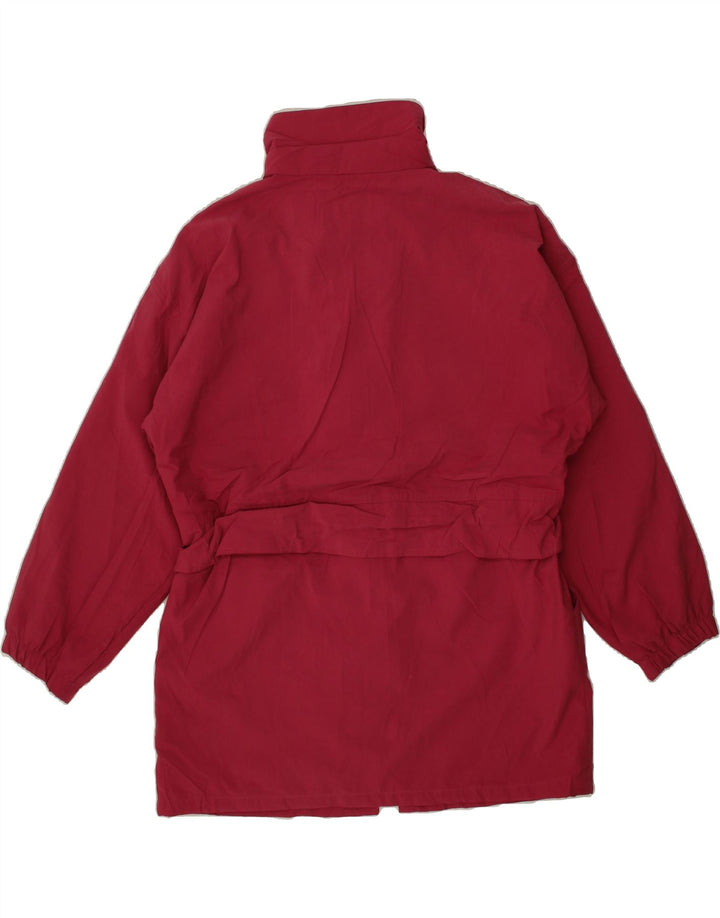 VINTAGE Womens Raincoat US 14 XL Pink Polyester Vintage Vintage and Second-Hand Vintage from Messina Hembry 