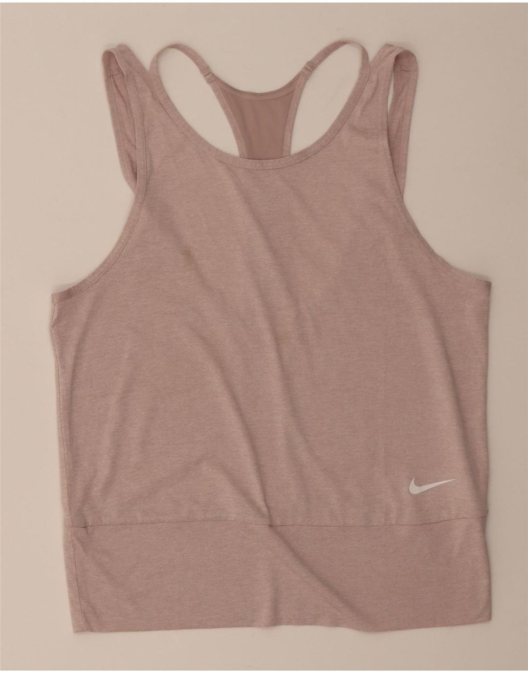 Vesta Nike Dri Fit pentru femei UK 12 Poliester roz mediu